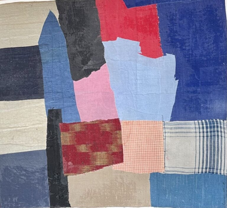 Ge Ba. - Chine (1950- 1970) - Art brut éphémère et de récupération. - 50cm x 45…