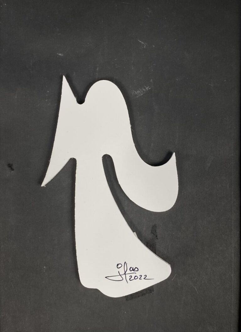 Jean MAS (1946) - Sans titre - Technique mixte - Signé en bas à droite - 14.5 x…
