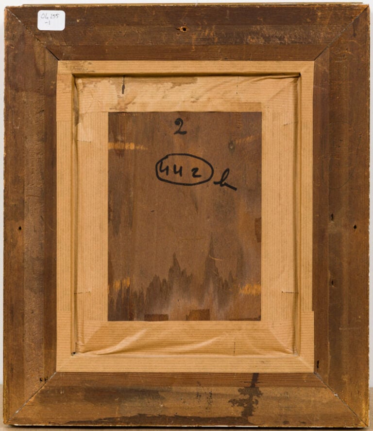 Jules CHARDIGNY (1842-1892) - Beagle - Huile sur panneau, signé en haut à droit…