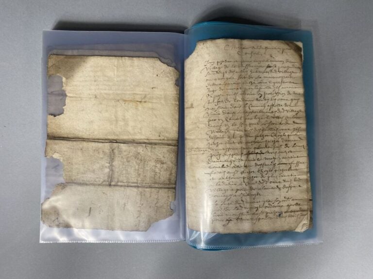 Réunion de documents concernant principalement le couvent des religieuses de la…