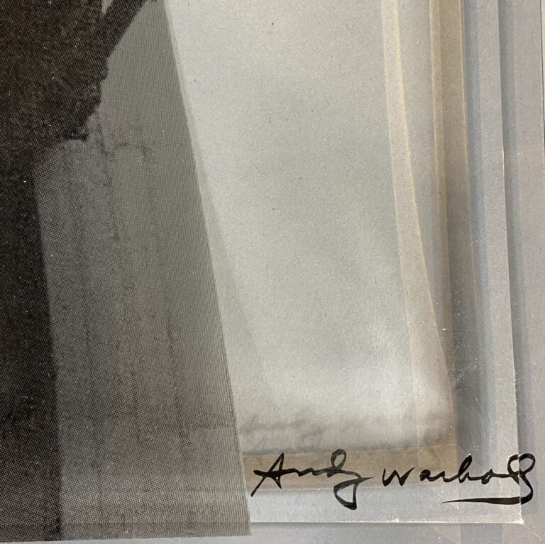 ROSENTHAL d'après Andy WARHOL (1928-1987) - Plateau en verre sérigraphié du mod…