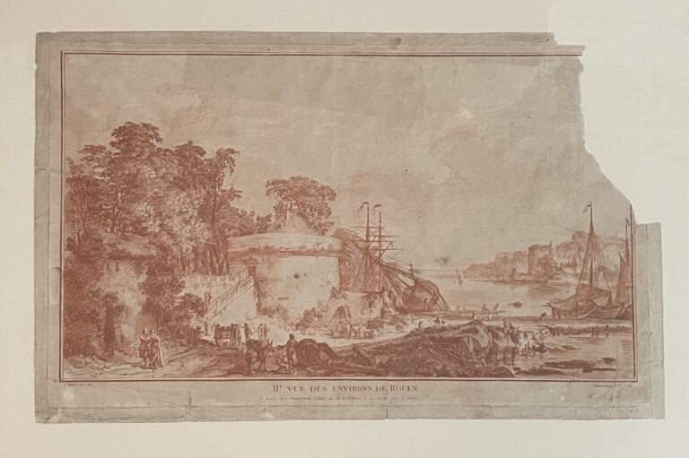 Veduta del Tempio d'Ercole - Gravure - 45x33.5 cm - - On joint : - " IIe vue de…
