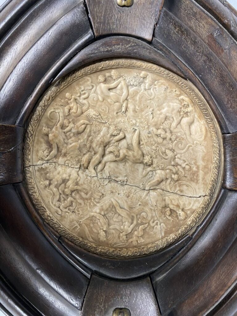 Willem Danielsz VAN TETRODE, d'après - Moulage en composition représentant le t…