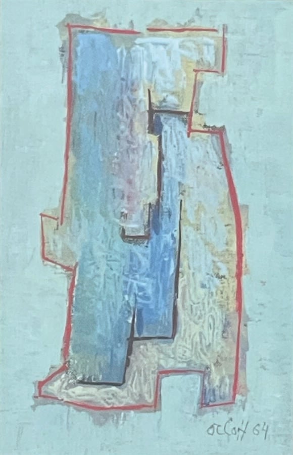 Alexander ORLOFF (1899-1979) (04280) - Composition abstraite, 1964 - Huile et t…