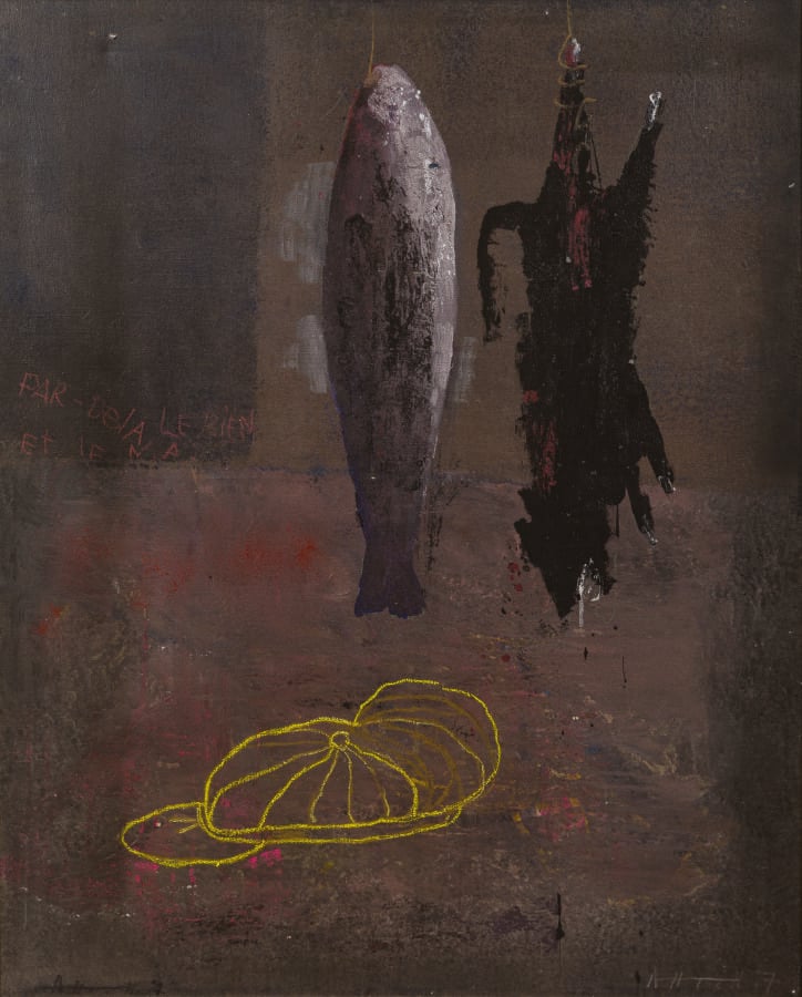 Anton SOLOMOUKHA (1945-2015) - Par delà le bien et le mal - Huile et technique…