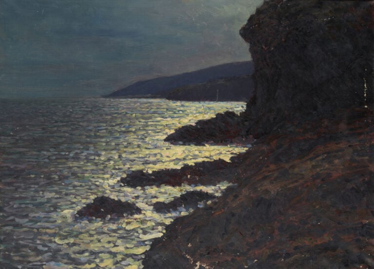 Arsène CHABANIAN (1864-1949) - Paysage côtier - Huile sur toile - Signée en bas…