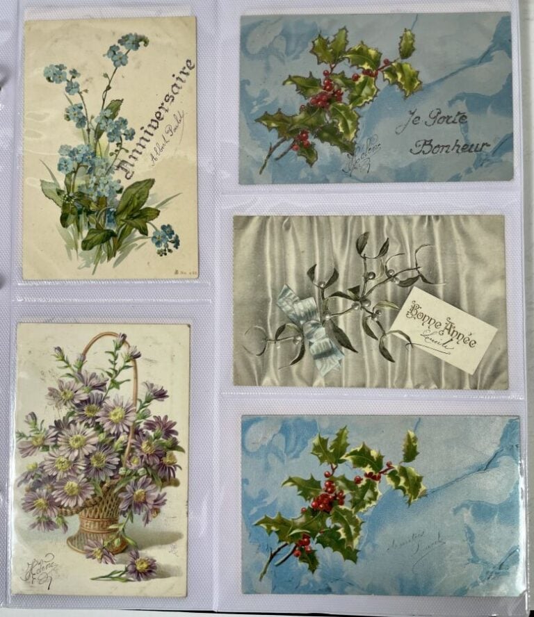 CARTES POSTALES. Lot de cartes postales (environ 280)