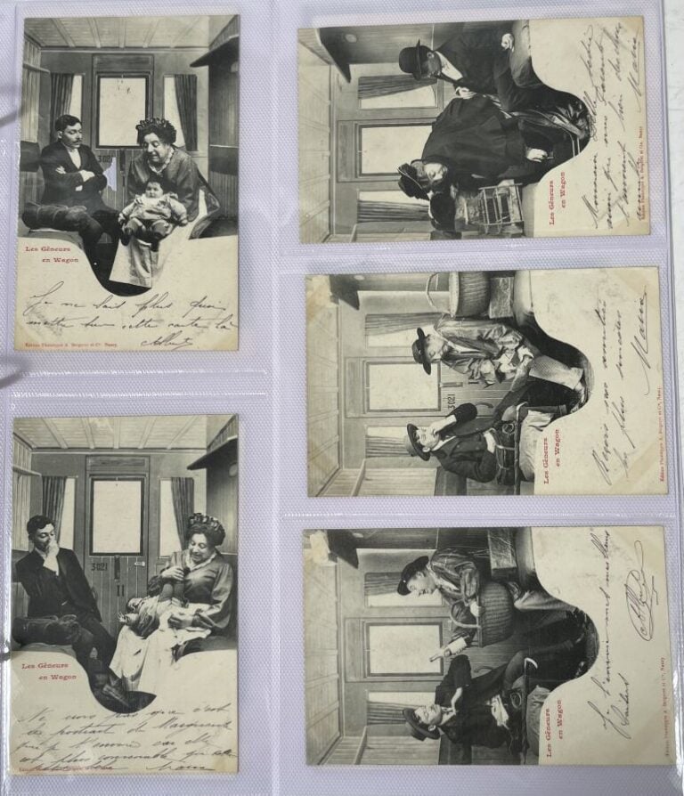 CARTES POSTALES. Lot de cartes postales (environ 280)