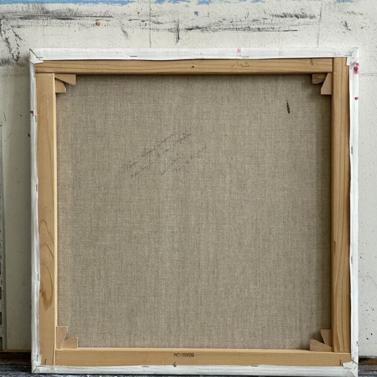 Composition goutte grise , 2015 - Huile et technique mixte sur toile, signée et…