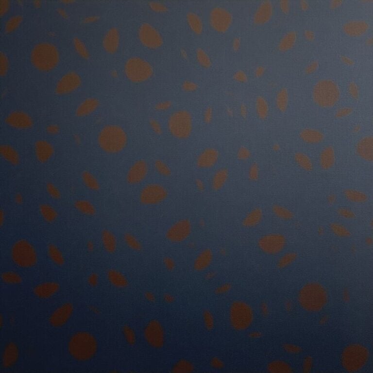 Composition marron sur fond gris - Acrylique sur toile - 100 x 100 cm