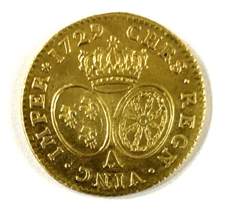 France - Louis XV (1715-1774) - Louis d'or aux lunettes 1729 A (Paris) - A : Bu…