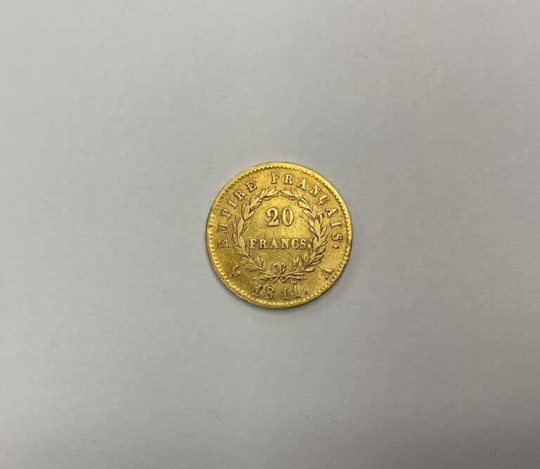 France - Napoléon Ier (1804-1814) - 20 Francs 1811 A (Paris) - A : Tête nue à g…