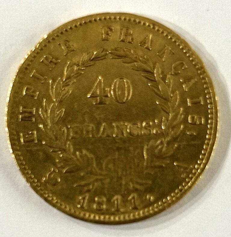 France - Napoléon Ier (1804-1814) - 40 Francs 1811 A (Paris) - A : Tête laurée…