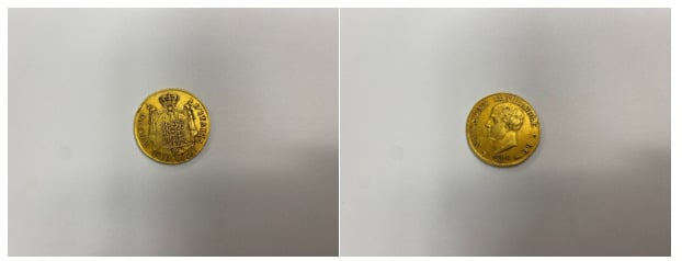 France - Napoléon Ier (1804-1814) - 40 Lire 1808 M - A : Tête nue à gauche de N…
