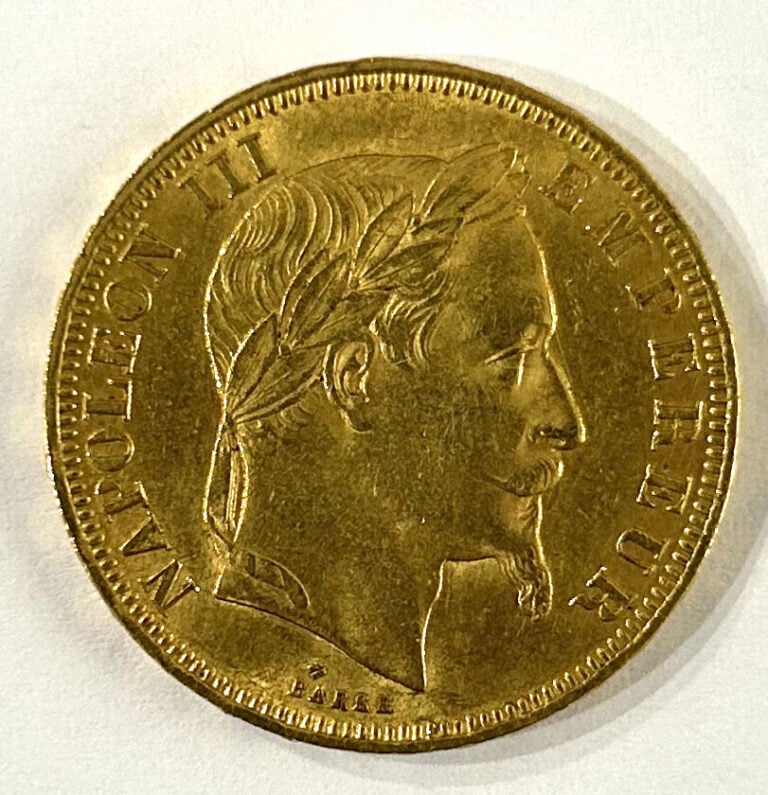 France - Napoléon III (1852-1870) - 50 Francs 1866 BB (Strasbourg) - A : Tête l…