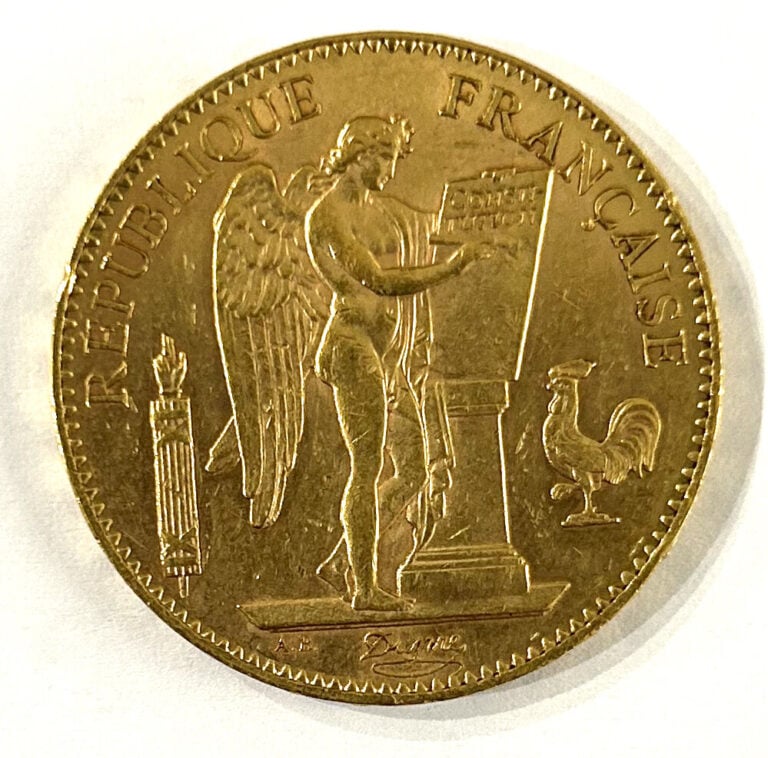 France - Troisième République (1870-1940) - 100 Francs 1909 A (Paris - A : Géni…