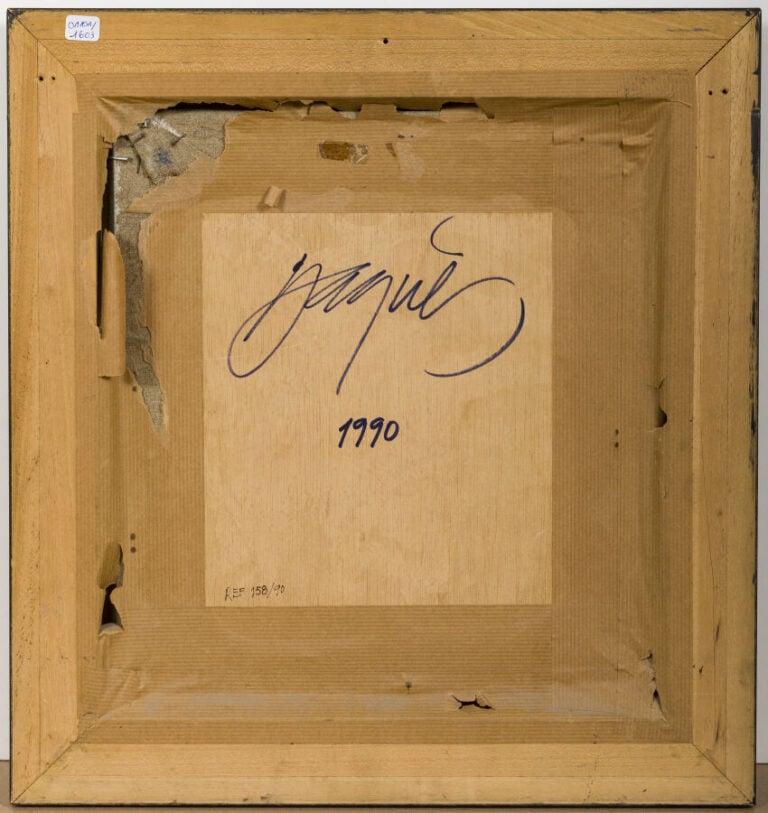 Josep BAQUES (1931)- (01151) - Nature morte, 1990 - Huile sur toile marouflée s…
