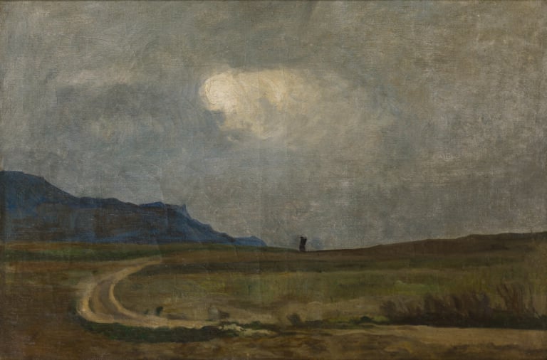 Joseph ROSSI (1892-1930) - Paysage - Huile sur toile, signée en bas à gauche -…
