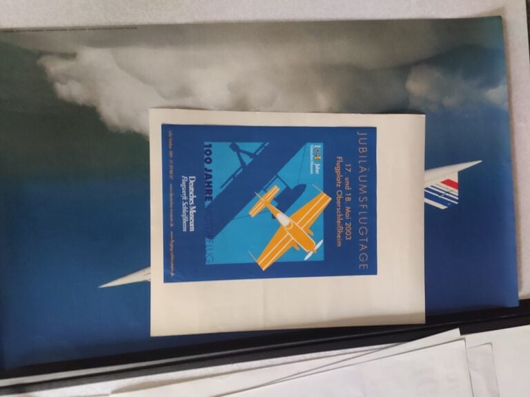 Lot d' affiches pour Lufthansa , Vol découverte, Baptème en concorde , Jubilaum…