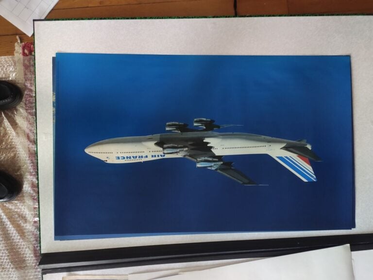 Lot d' affiches pour Lufthansa , Vol découverte, Baptème en concorde , Jubilaum…