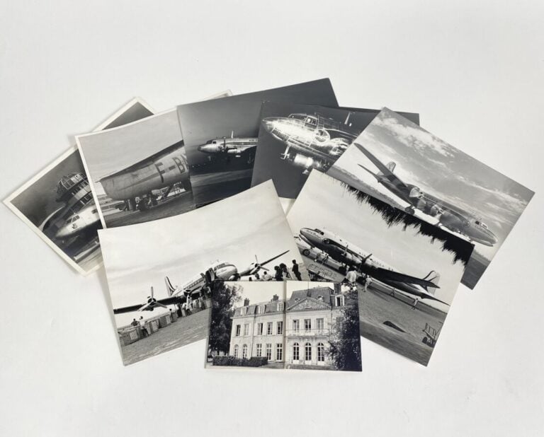 Lot de photos tirages argentiques Air France dont : - - Environ 6 tirages argen…