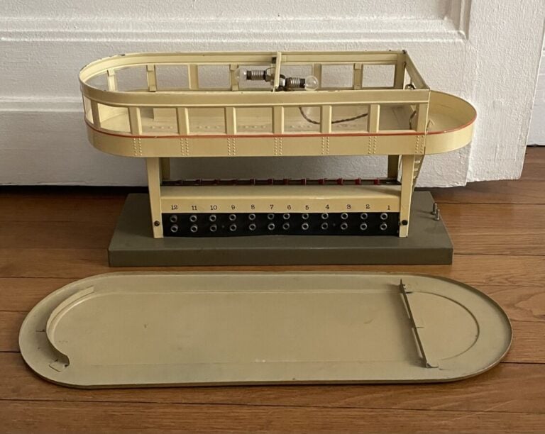 MERKLIN 1930 - Commande d'aiguillage Electromagnétique en fer blanc