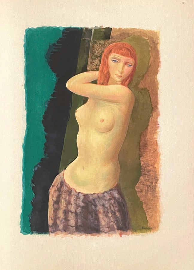MOISE KISLING - Jean Giono, Provence, Pierre Bouchet, Paris, 1954, petit - in-f…