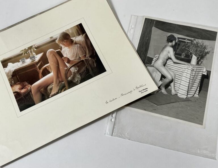 Un lot de PHOTOGRAPHIES : aéronautique et divers (David Hamilton, nu, ancêtres,…