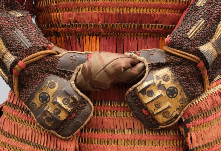 JAPON - XVIIIème -XIXème siècle - Armure dorée de la période Edo avec des cordo…