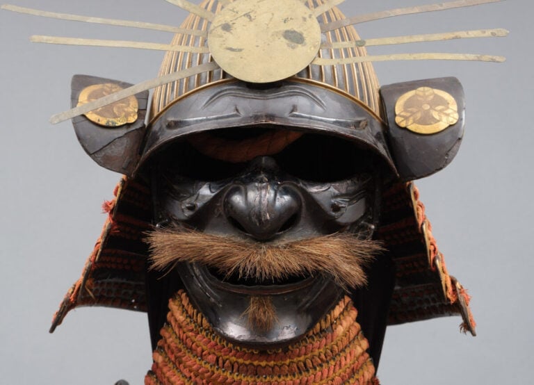 JAPON - XVIIIème -XIXème siècle - Armure dorée de la période Edo avec des cordo…
