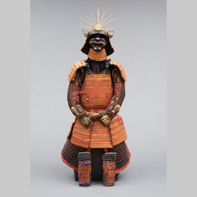 JAPON - XVIIIème -XIXème siècle - Armure dorée de la période Edo avec des cordo…