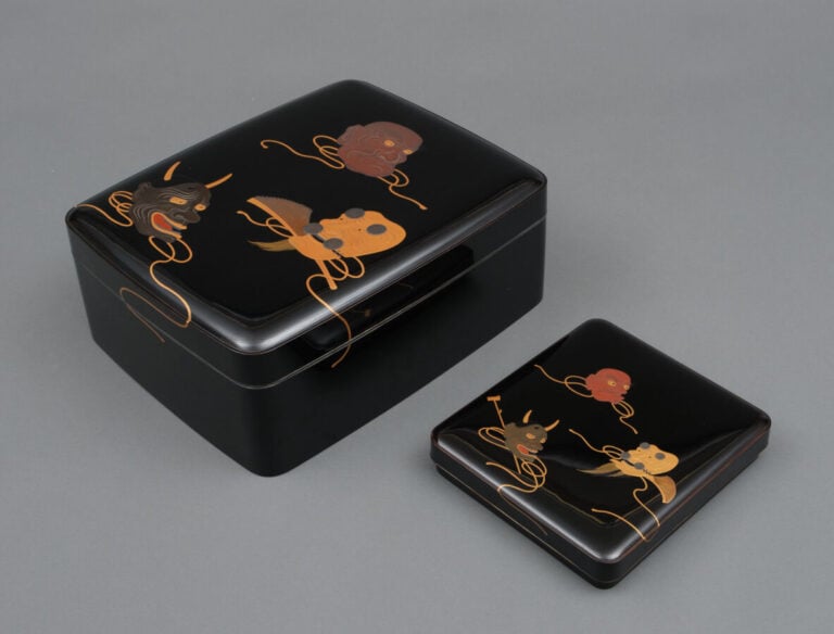 JAPON - XXème siècle - Deux boîtes en laque de Nakamura Sotetsu X (1862-1926),…
