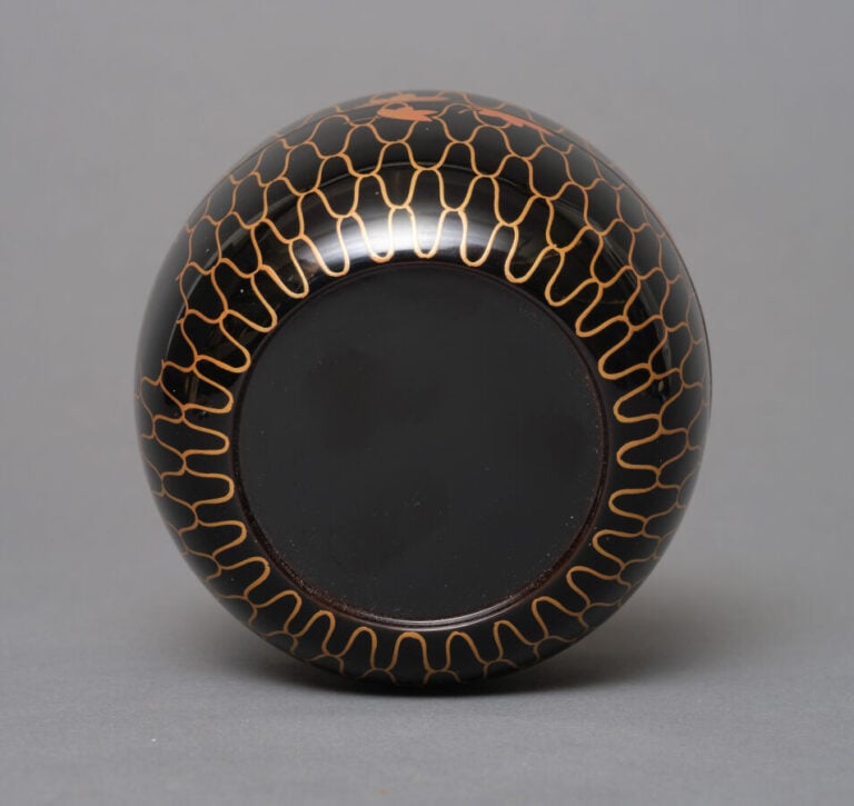 JAPON - XXème siècle - Période Shôwa (1926-1989). - Boîte à thé en laque (natsu…