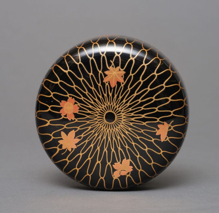 JAPON - XXème siècle - Période Shôwa (1926-1989). - Boîte à thé en laque (natsu…