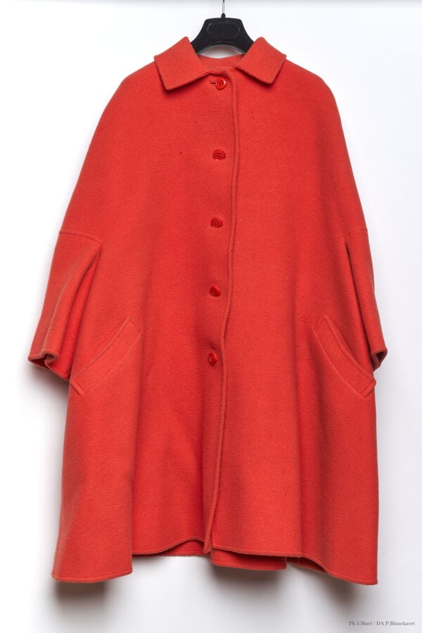 MARC VAUGHAN - 1960'S - MANTEAU - LAINAGE DOUBLE FACE - CLÉMENTINE - EMMANCHURE…