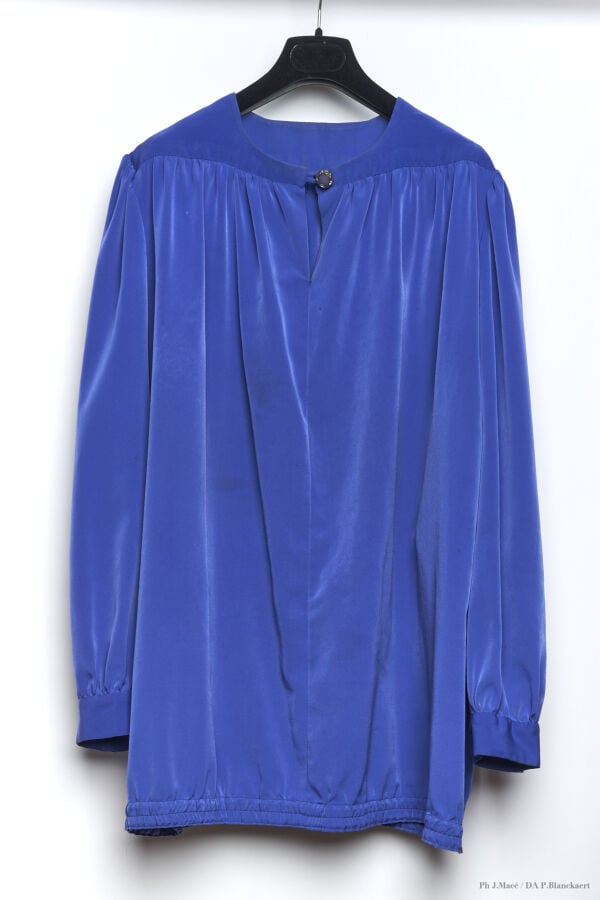 MARC VAUGHAN - 1980'S - CINQ BLOUSES - SOIE - DIVERSES - CERTAINES IMPRIMÉES, F…