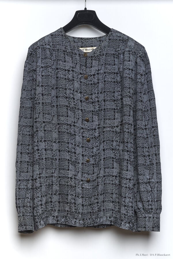 MARC VAUGHAN - 1980'S - SEPT BLOUSES - SOIE - DIVERSES - CERTAINES IMPRIMÉES, S…