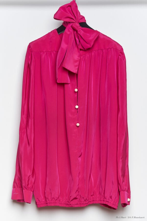 MARC VAUGHAN - 1980'S - SEPT BLOUSES - SOIE - DIVERSES - CERTAINES IMPRIMÉES, S…
