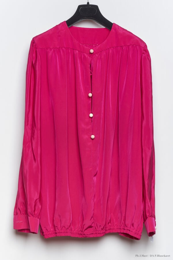 MARC VAUGHAN - 1980'S - SEPT BLOUSES - SOIE - DIVERSES - CERTAINES IMPRIMÉES, S…