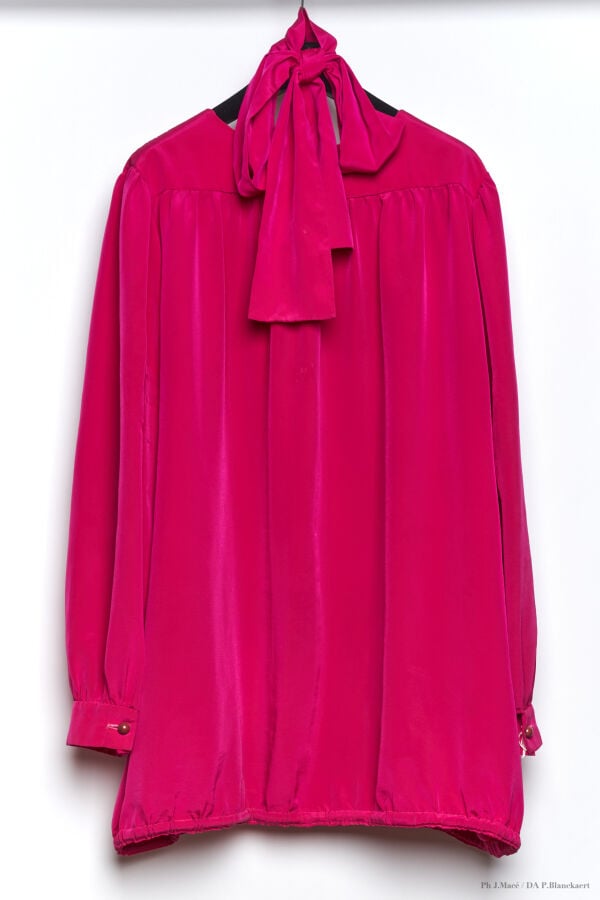 MARC VAUGHAN - 1980'S - SIX BLOUSES - SOIE, JERSEY - DIVERSES - CERTAINES FACON…