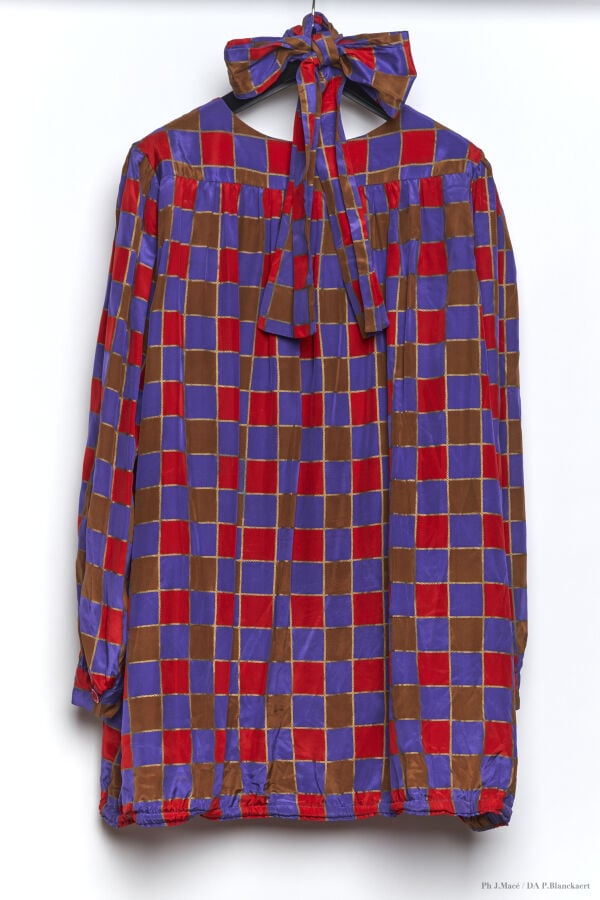 MARC VAUGHAN - 1980'S - SIX BLOUSES - SOIE, JERSEY - DIVERSES - CERTAINES FACON…