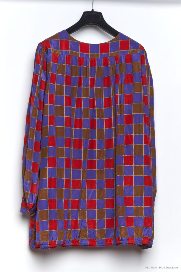 MARC VAUGHAN - 1980'S - SIX BLOUSES - SOIE, JERSEY - DIVERSES - CERTAINES FACON…