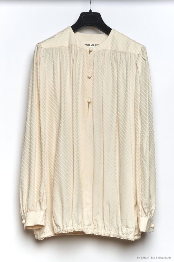 MARC VAUGHAN - 1980'S - SIX BLOUSES - SOIE, JERSEY - DIVERSES - CERTAINES FACON…