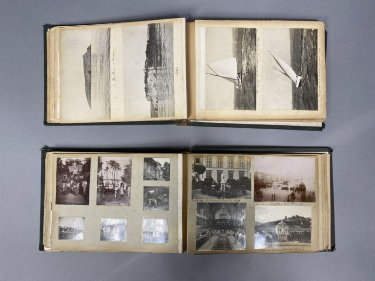 2 albums de photographies - - Album de 190 photographies, 19 x 26 cm - Reliure…