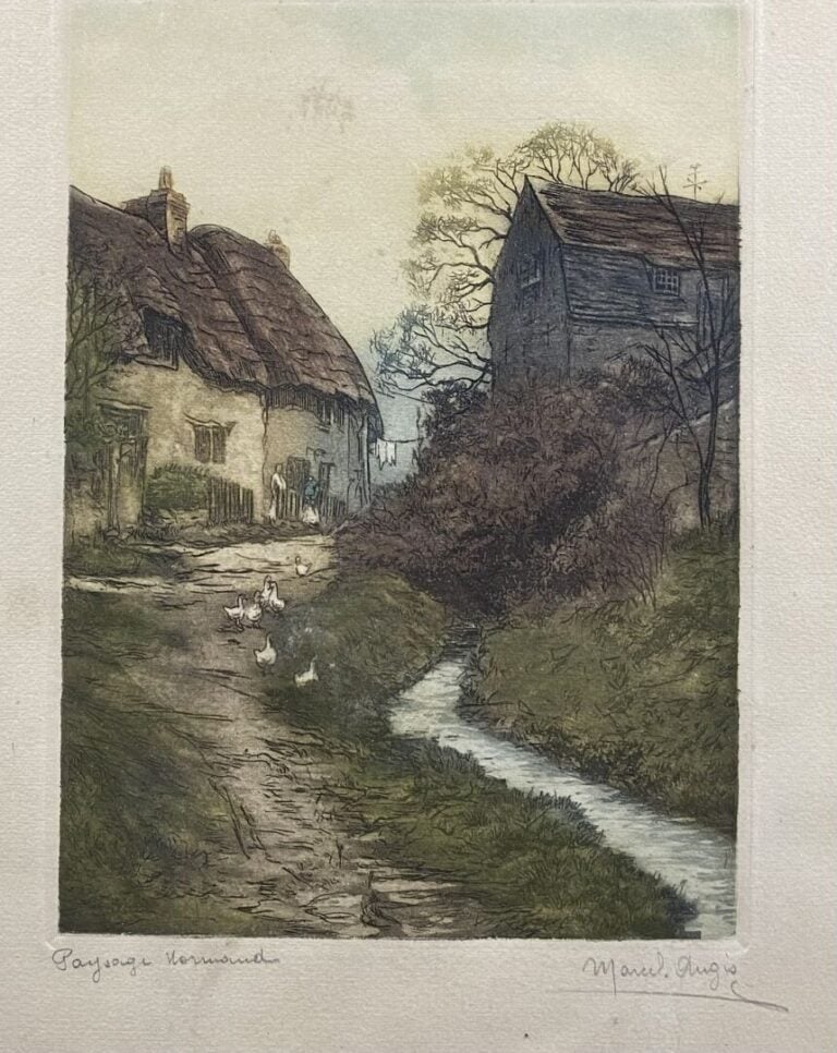 André BALLET (1885-?) - Barques - Huile sur carton - Signé en bas à droite - 17…