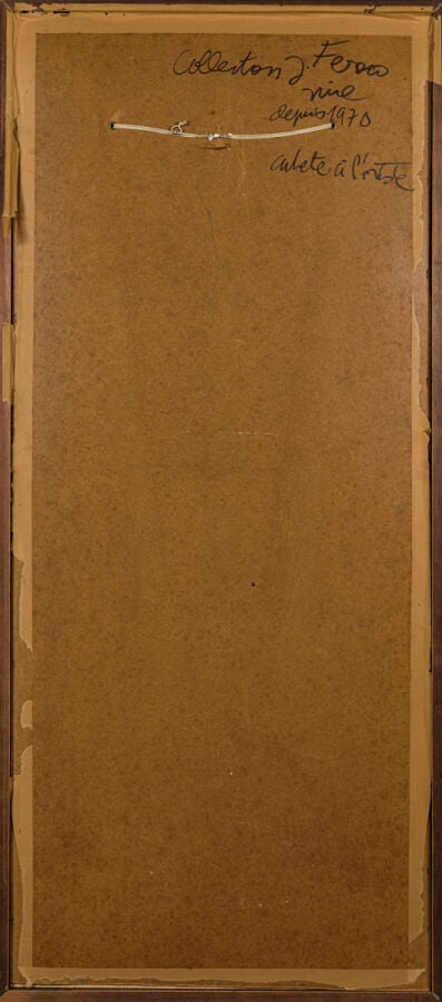 ARMAN (1928-2005) ARMAND FERNANDEZ DIT - Composition abstraite, c.1953-1955 - H…