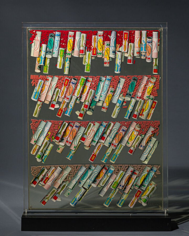 ARMAN (1928-2005) ARMAND FERNANDEZ DIT - Sans titre, c. 1995 - Accumulation de…