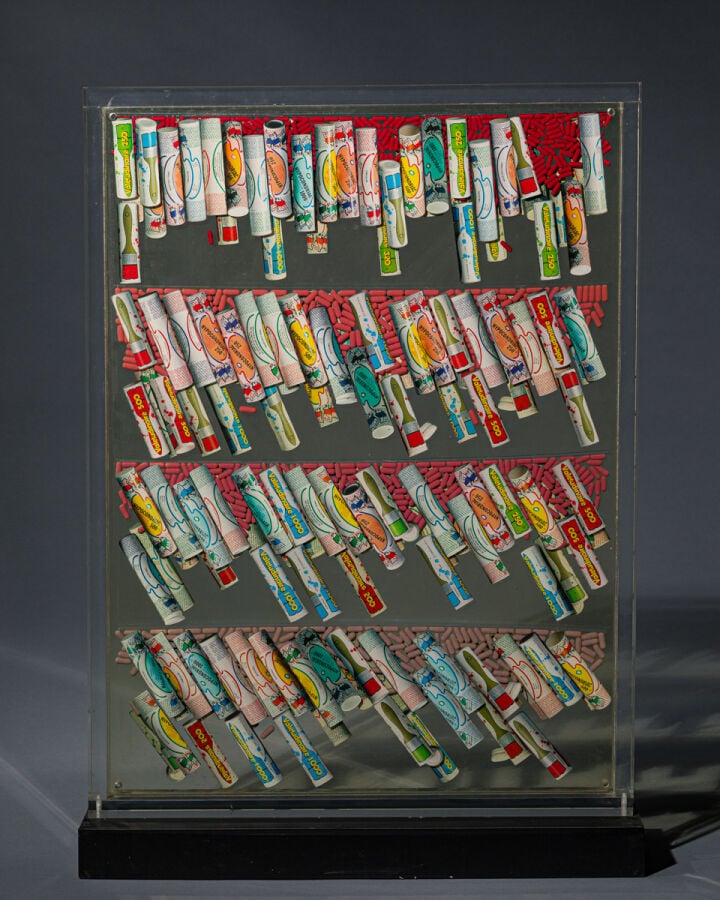 ARMAN (1928-2005) ARMAND FERNANDEZ DIT - Sans titre, c. 1995 - Accumulation de…