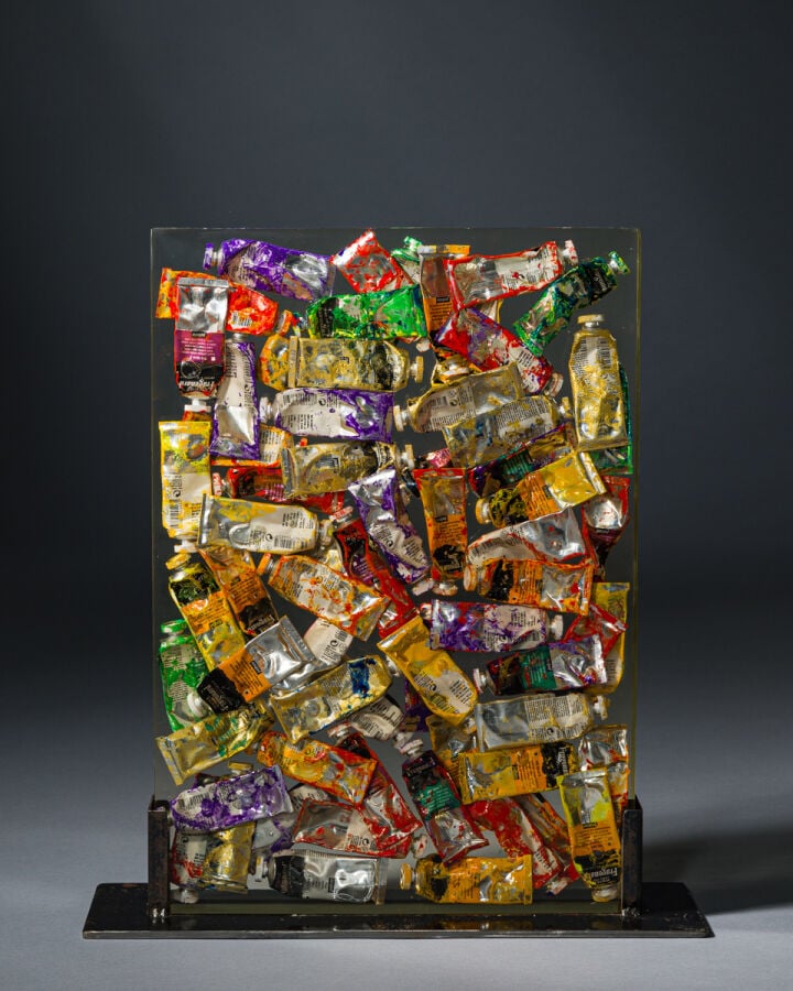 ARMAN (1928-2005) ARMAND FERNANDEZ DIT - Tubes de peinture, 2003 (Denyse Durand…
