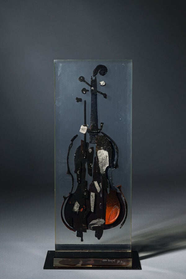 ARMAN (1928-2005) ARMAND FERNANDEZ DIT - Violon calciné, 2004 (Denyse Durand-Ru…